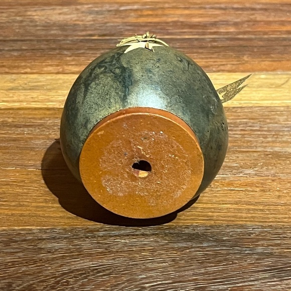 Rustic Adorable Dried Gourd Singing Angel Figurine Christmas Folk Art 7.5" Tall - Picture 7 of 9